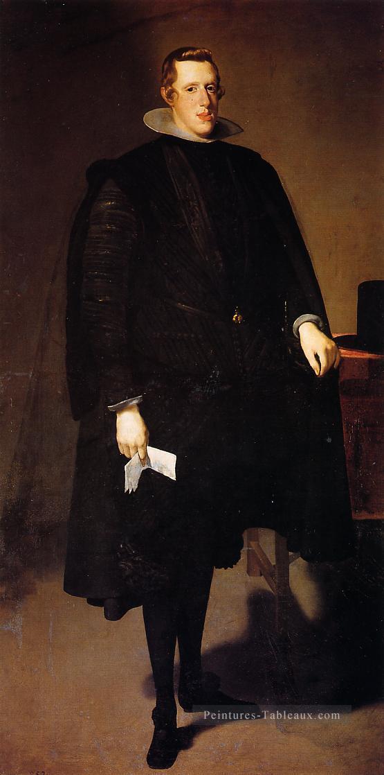 Portrait de Philip IV Standing2 Diego Velázquez Peintures à l'huile
